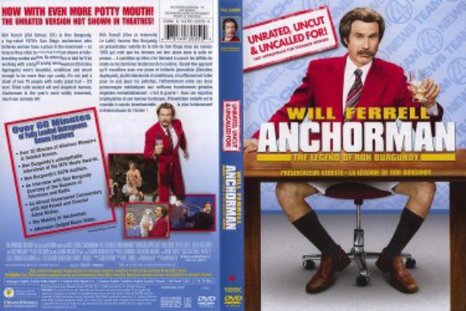 poster Anchorman: The Legend of Ron Burgundy  (2004)