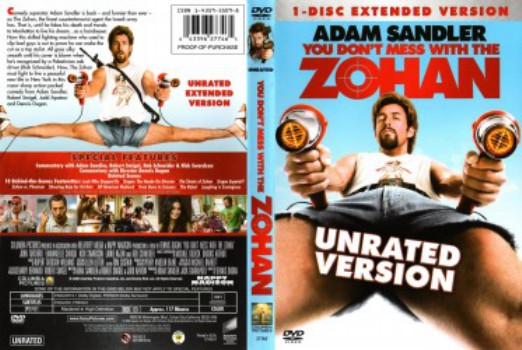 poster You Don't Mess with the Zohan  (2008)