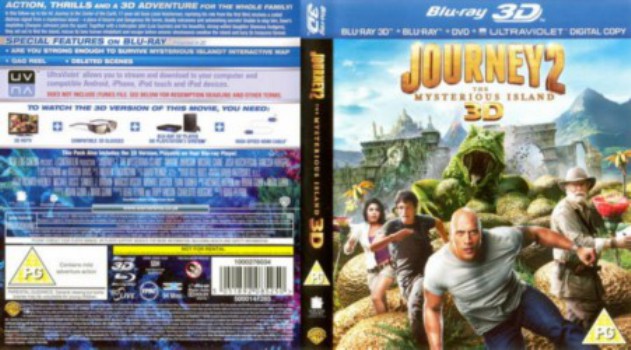 poster Journey 2: The Mysterious Island 3D  (2012)