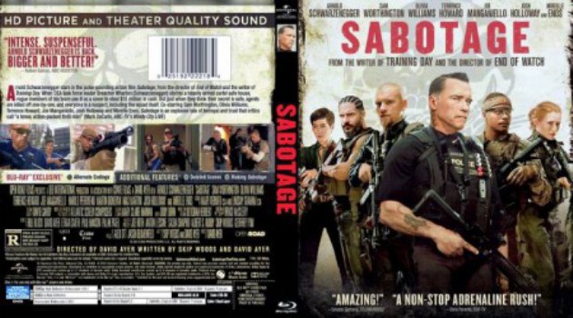 poster Sabotage  (2014)