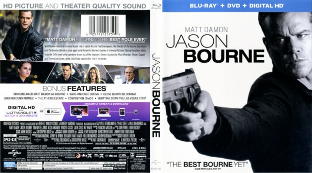 poster Jason Bourne  (2016)